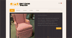 Desktop Screenshot of jerrys-custom-upholstery.com