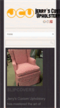 Mobile Screenshot of jerrys-custom-upholstery.com
